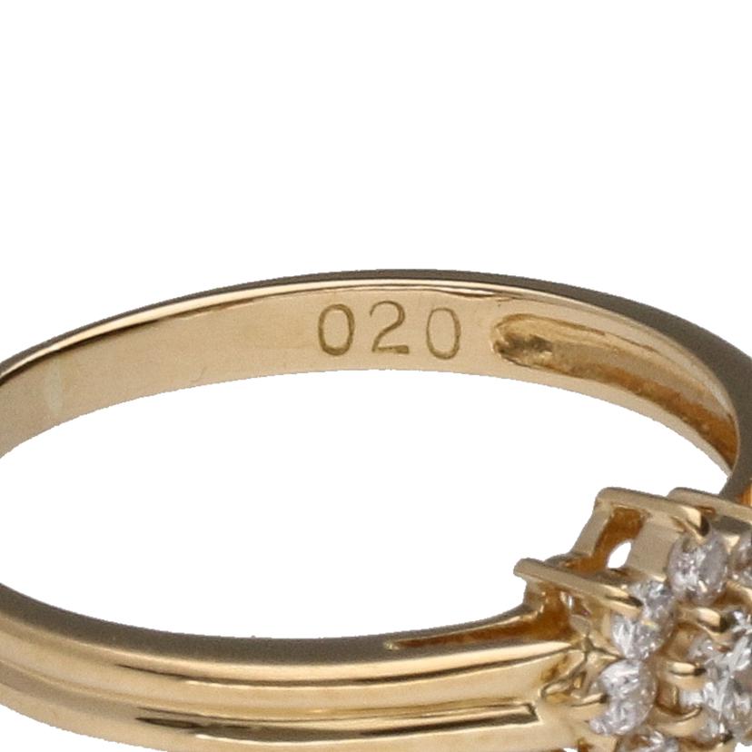 / K18ダイヤリング0.20ct//Aランク/76