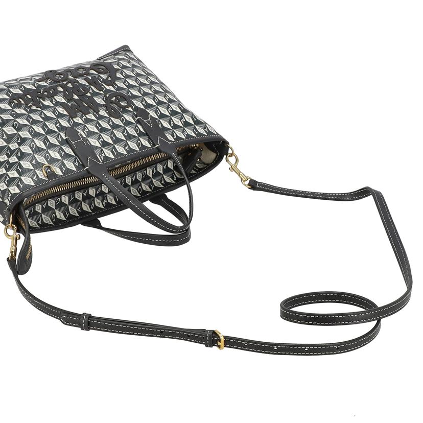 ANYA HINDMARCH アニヤハインドマーチ/AM A プラスティックバッグXS Motif Tote/162852//Aランク/91