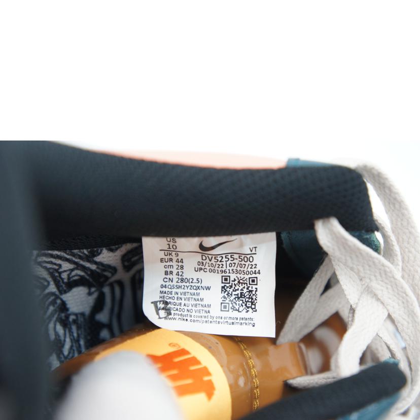 UNDEFEATED×NIKE アンディフーテッド×ナイキ/AIRFORCE1 LOW SP/DV5255-500//SAランク/09