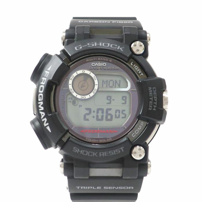 CASIO カシオ/G-SHOCK マスターオブGフロッグマン ソーラー電波時計/GWF-D1000-1JF//201*****/ABランク/65