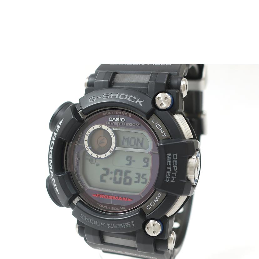 CASIO カシオ/G-SHOCK マスターオブGフロッグマン ソーラー電波時計/GWF-D1000-1JF//201*****/ABランク/65