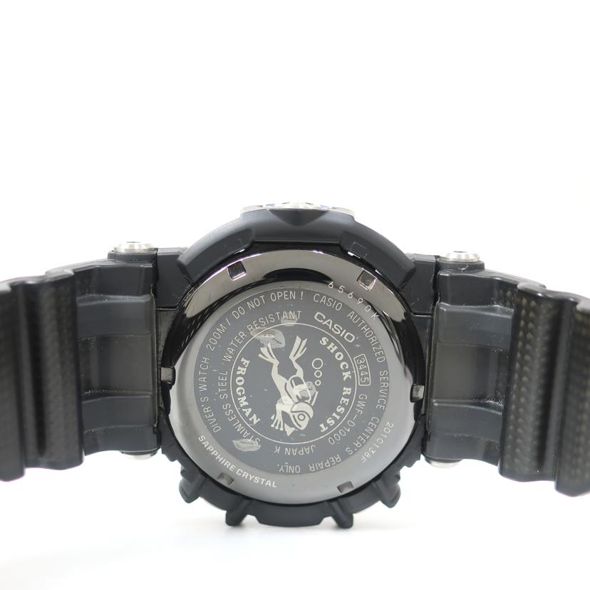 CASIO カシオ/G-SHOCK マスターオブGフロッグマン ソーラー電波時計/GWF-D1000-1JF//201*****/ABランク/65