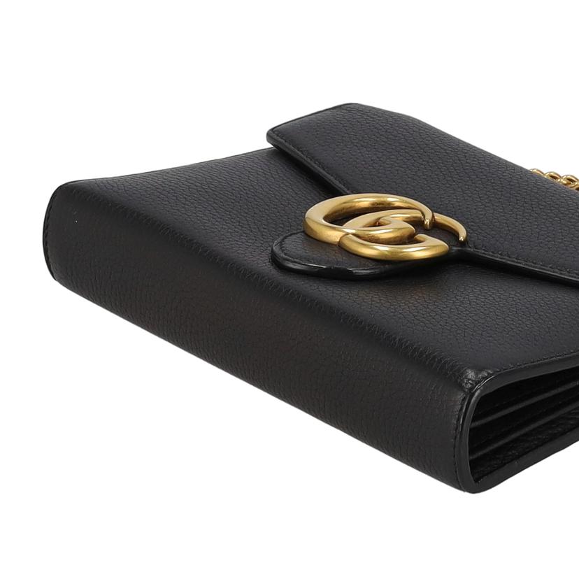 GUCCI グッチ/GGマーモントチェーンショルダー/401232//534***/Aランク/91