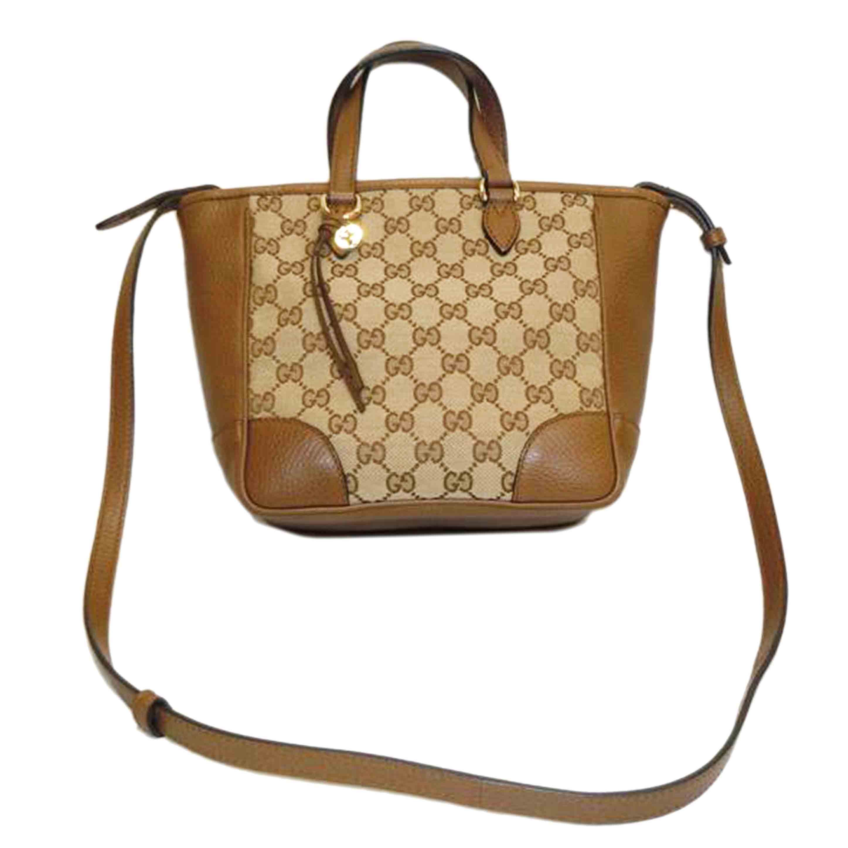 GUCCI グッチ/GGキャンバス/2wayチャーム付/449241//204***/Aランク/92
