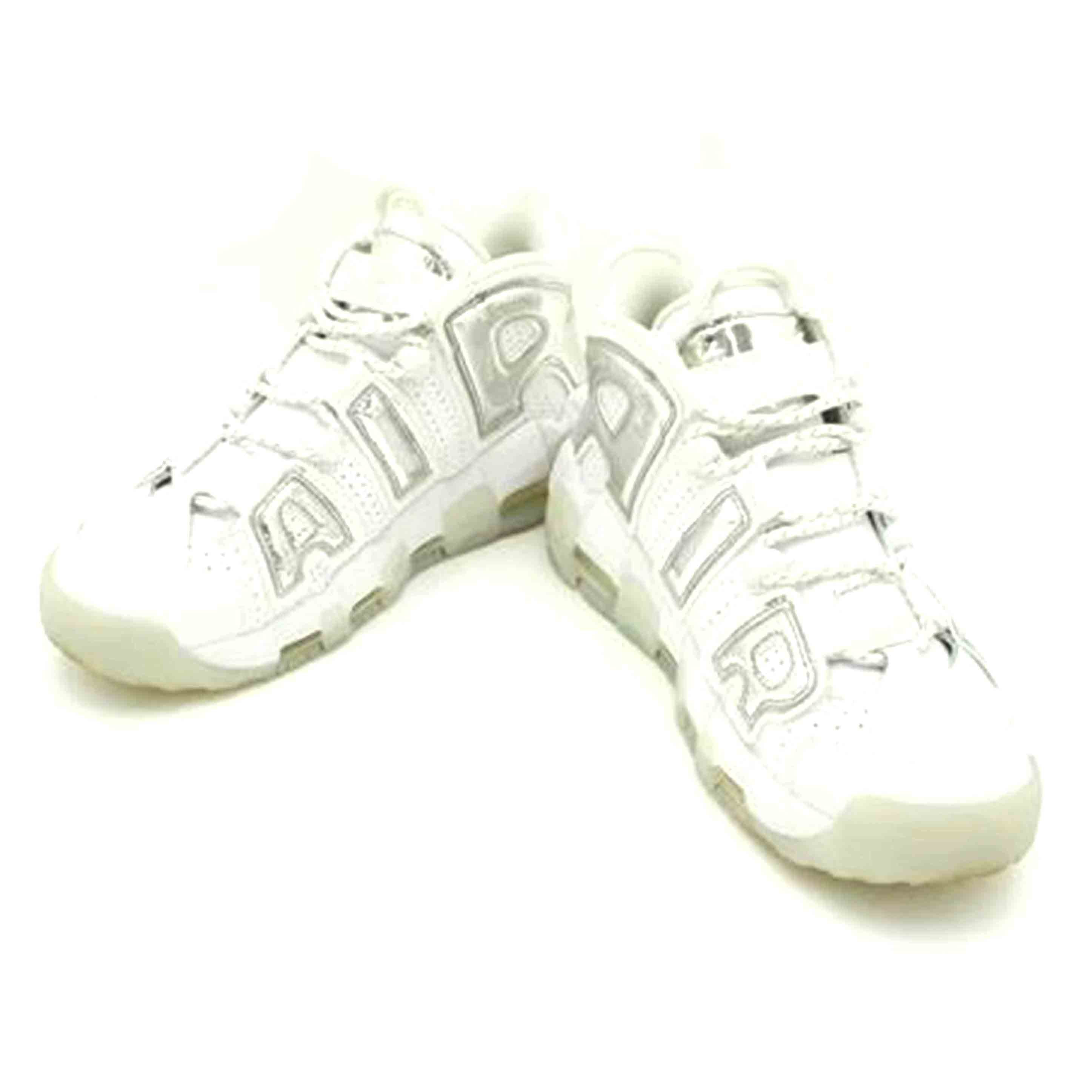 NIKE ナイキ/AIR MORE UPTEMPO 白×銀/917593 100//ABランク/42