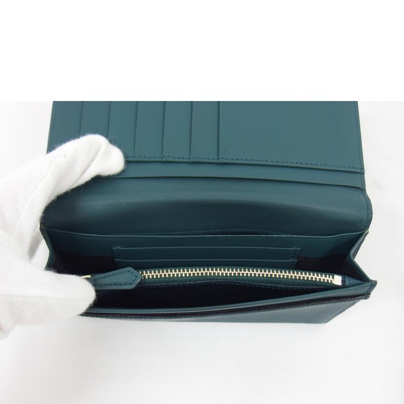 Paul Smith ポールスミス/インセットストライプ/二つ折り長財布/グリーン//ABランク/04