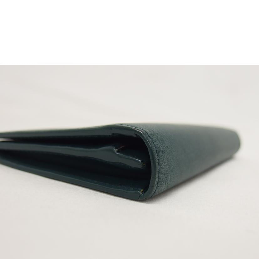 Paul Smith ポールスミス/インセットストライプ/二つ折り長財布/グリーン//ABランク/04