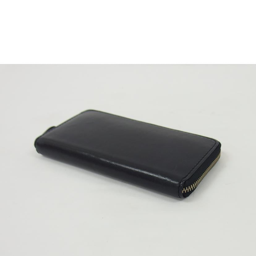 SAAD サード/ラウンドファスナー長財布/ブラック//ABランク/04