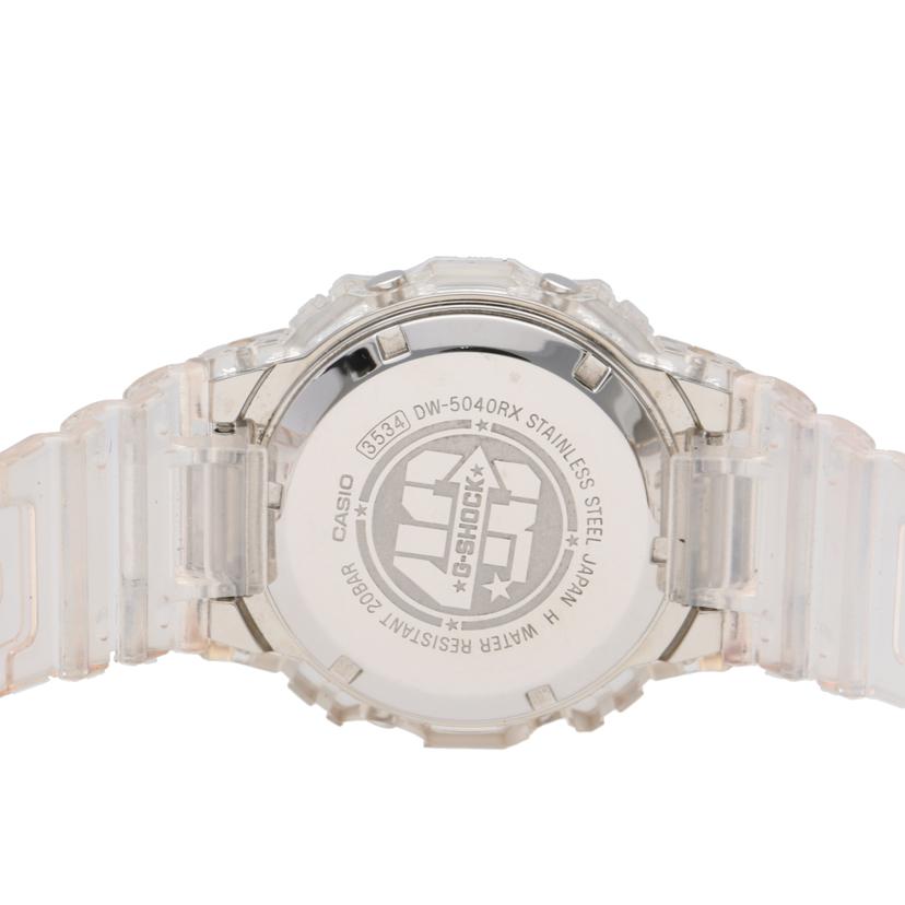 CASIO カシオ/G-SHOCK 40th記念モデルClear Remix/クオーツ/DW-5040RX//ABランク/37
