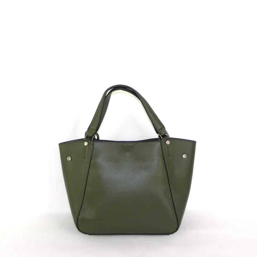 BARCOS バルコス/BARCOS/ポーチ付きハンドバッグ/オリーブグリーン//ABランク/81