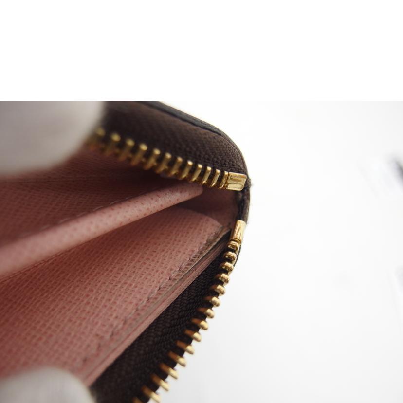 LV ルイ・ヴィトン/ポルトフォイユ・クレマンス/ダミエ/エベヌ/ローズバレリーヌ/N41626//SF4***/ABランク/04