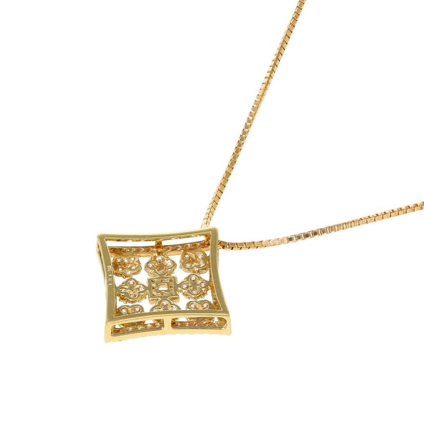 / K18ダイヤネックレス1.03ct//ABランク/19