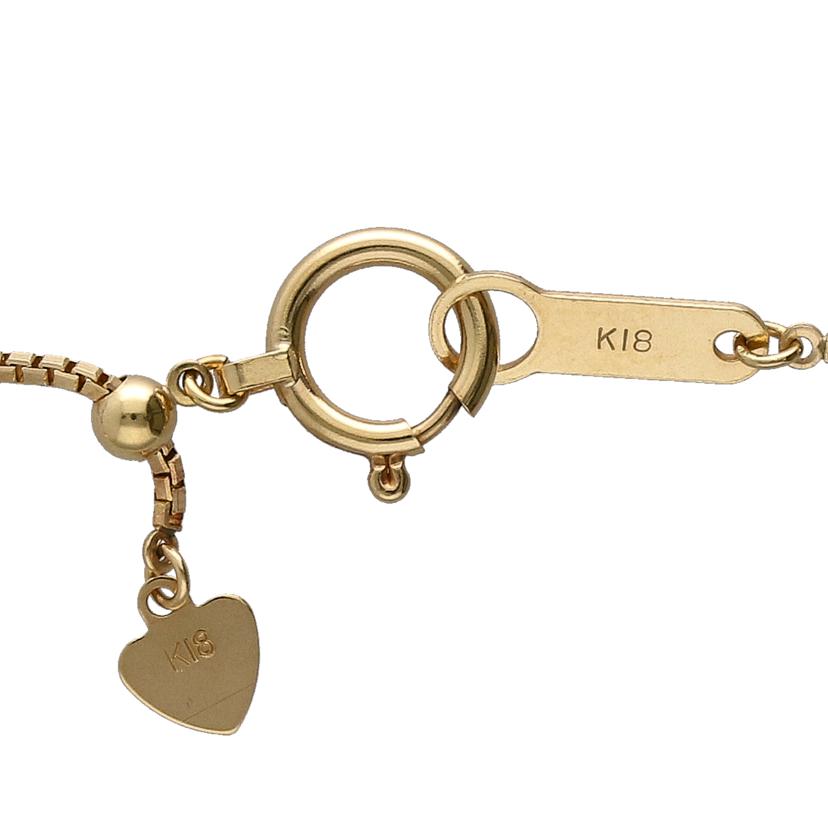 / K18ダイヤネックレス1.03ct//ABランク/19