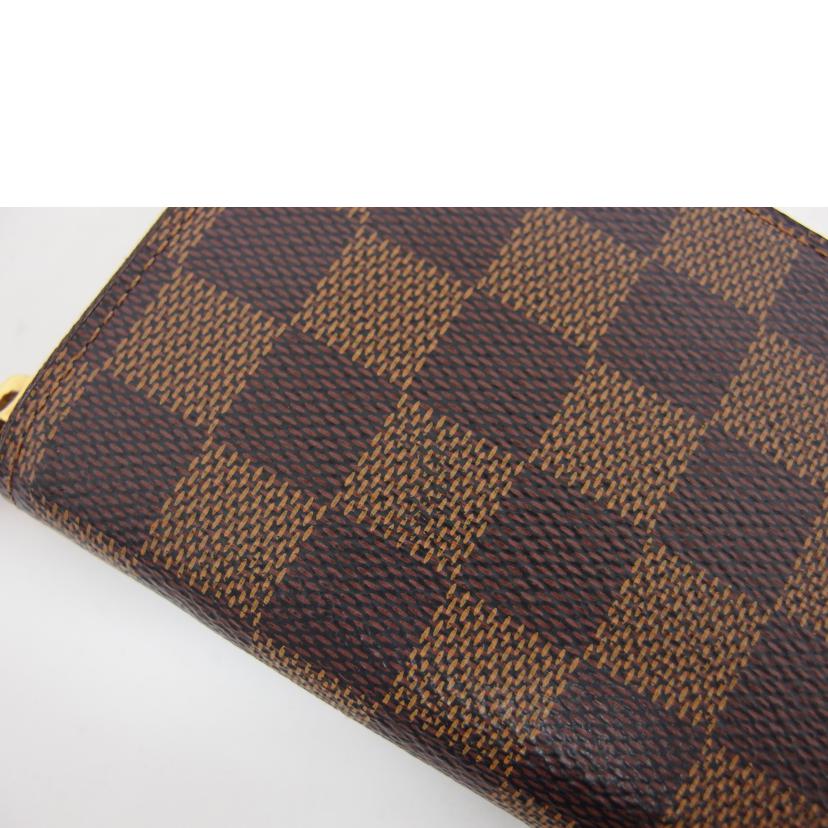 LV ルイ・ヴィトン/ポルトフォイユ・クレマンス/ダミエ/エベヌ/ローズバレリーヌ/N41626//SF4***/ABランク/04