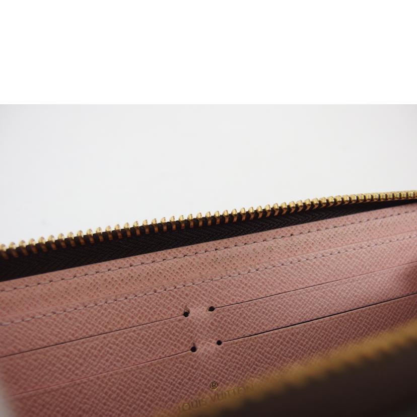 LV ルイ・ヴィトン/ポルトフォイユ・クレマンス/ダミエ/エベヌ/ローズバレリーヌ/N41626//SF4***/ABランク/04