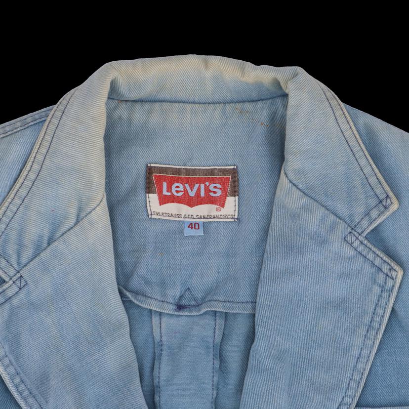 Levi’s Levis/70’s/デニムテーラードジャケット/USA製/ヴィンテージ/アイスブルー//ABランク/82