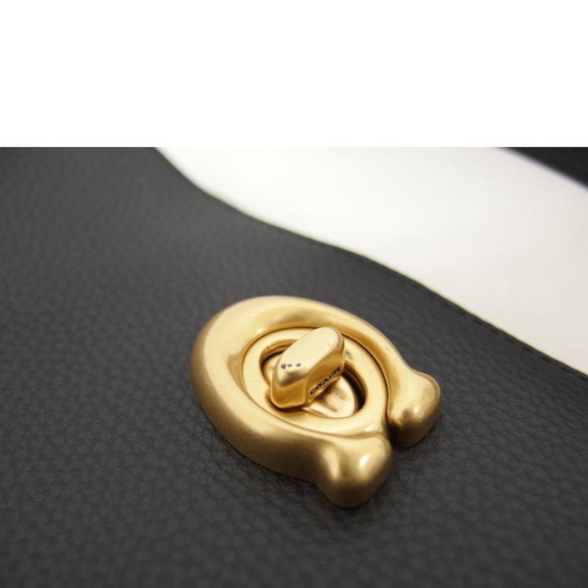 COACH コーチ/ウィロウ/2WAYショルダーバッグ/ブラック/ C2621//J23**/Aランク/04