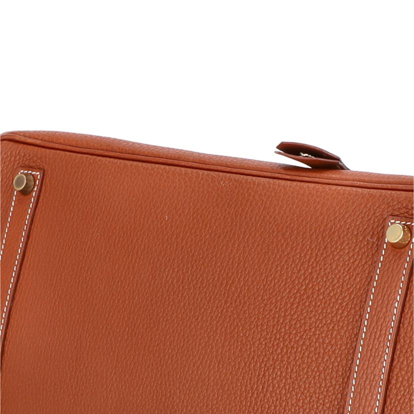 HERMES エルメス/バーキン35/トゴ/ゴールド/G金具//R□E/ABランク/93