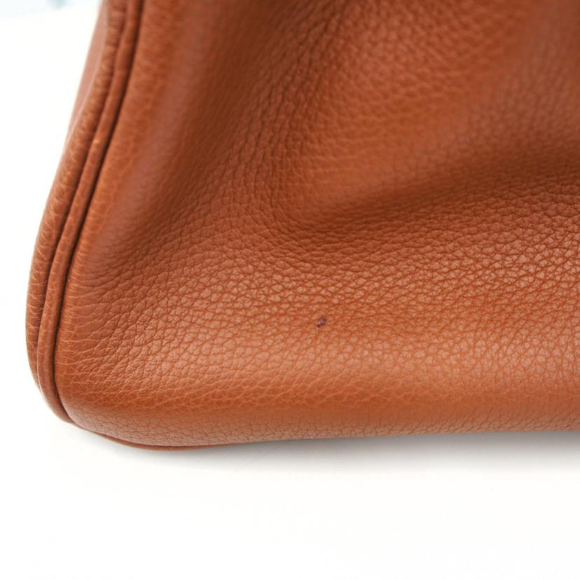HERMES エルメス/バーキン35/トゴ/ゴールド/G金具//R□E/ABランク/93