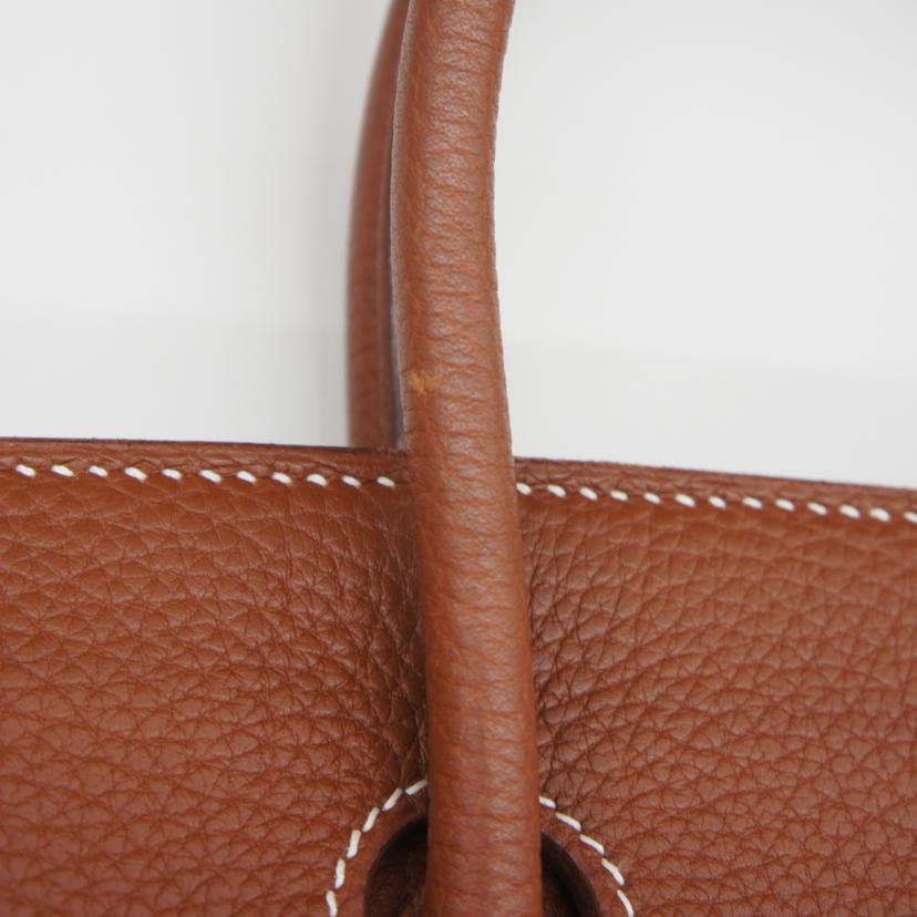 HERMES エルメス/バーキン35/トゴ/ゴールド/G金具//R□E/ABランク/93