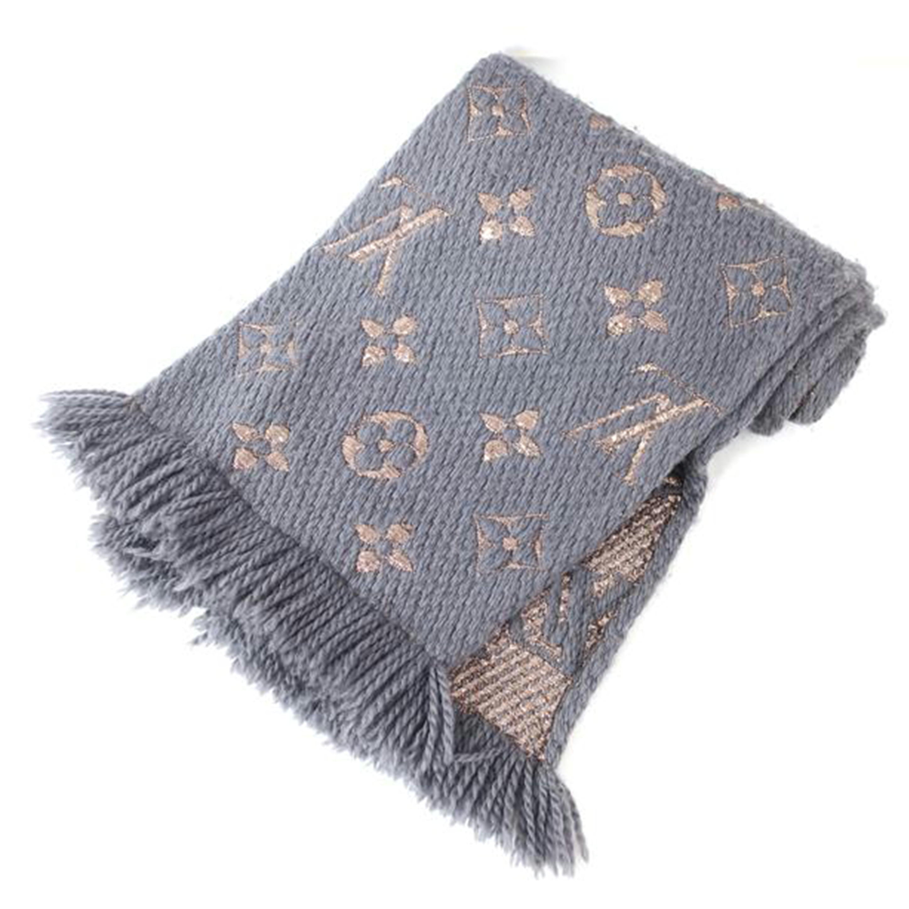 LOUIS VUITTON ルイ・ヴィトン/エシャルプ・ロゴマニア シャイン マフラー モノグラム/M70467//Bランク/65