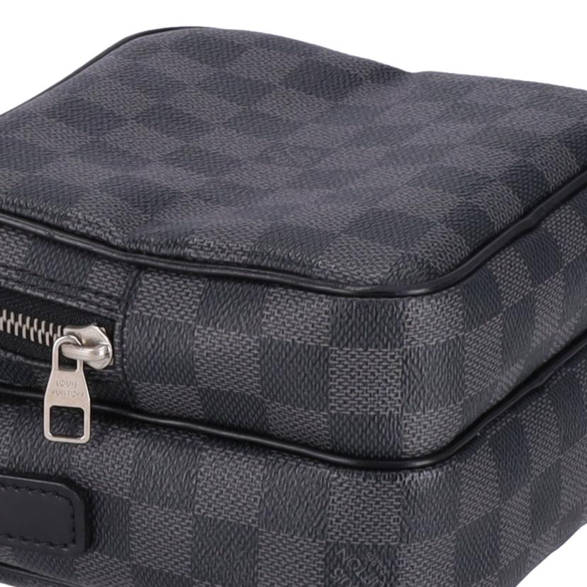 LV ルイヴィトン/レム/ダミエ/グラフィット/N41446//TH1***/Aランク/67