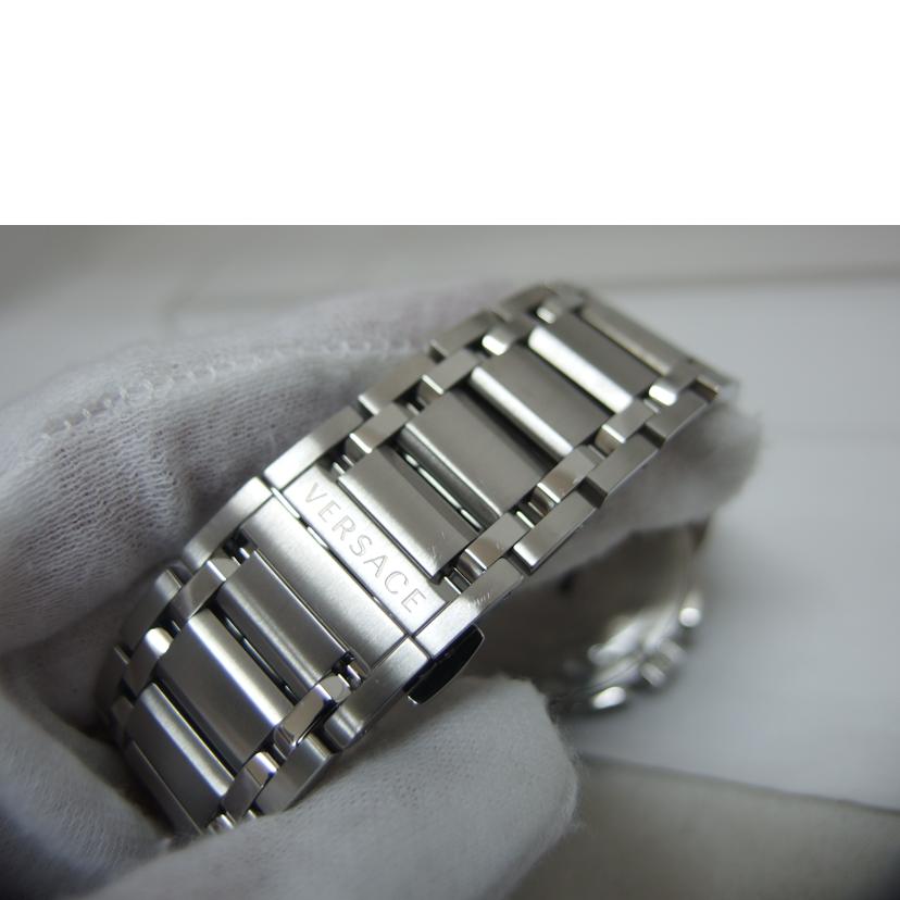 VERSACE ヴェルサーチ ヴェルサーチェ/キャラクター/クロノグラフ/ブラック文字盤/クオーツ/VEM800218//201*********/Aランク/04