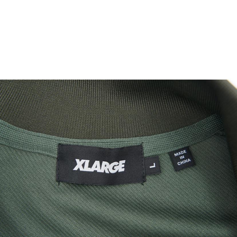 XLARGE エクストララージ/トラックジャケット 緑/101261021009//ABランク/42
