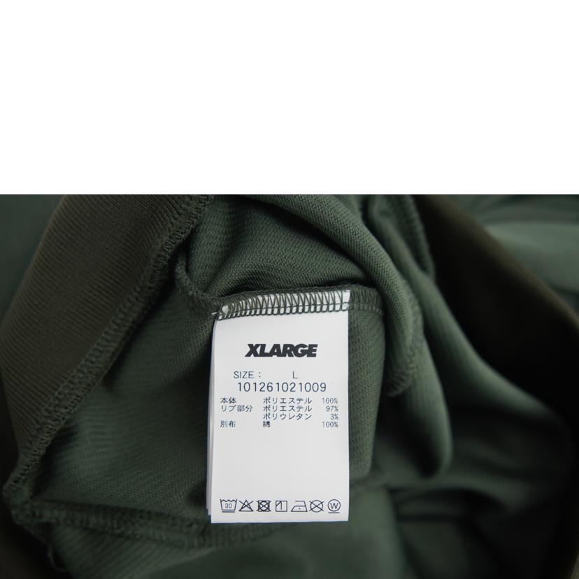 XLARGE エクストララージ/トラックジャケット 緑/101261021009//ABランク/42