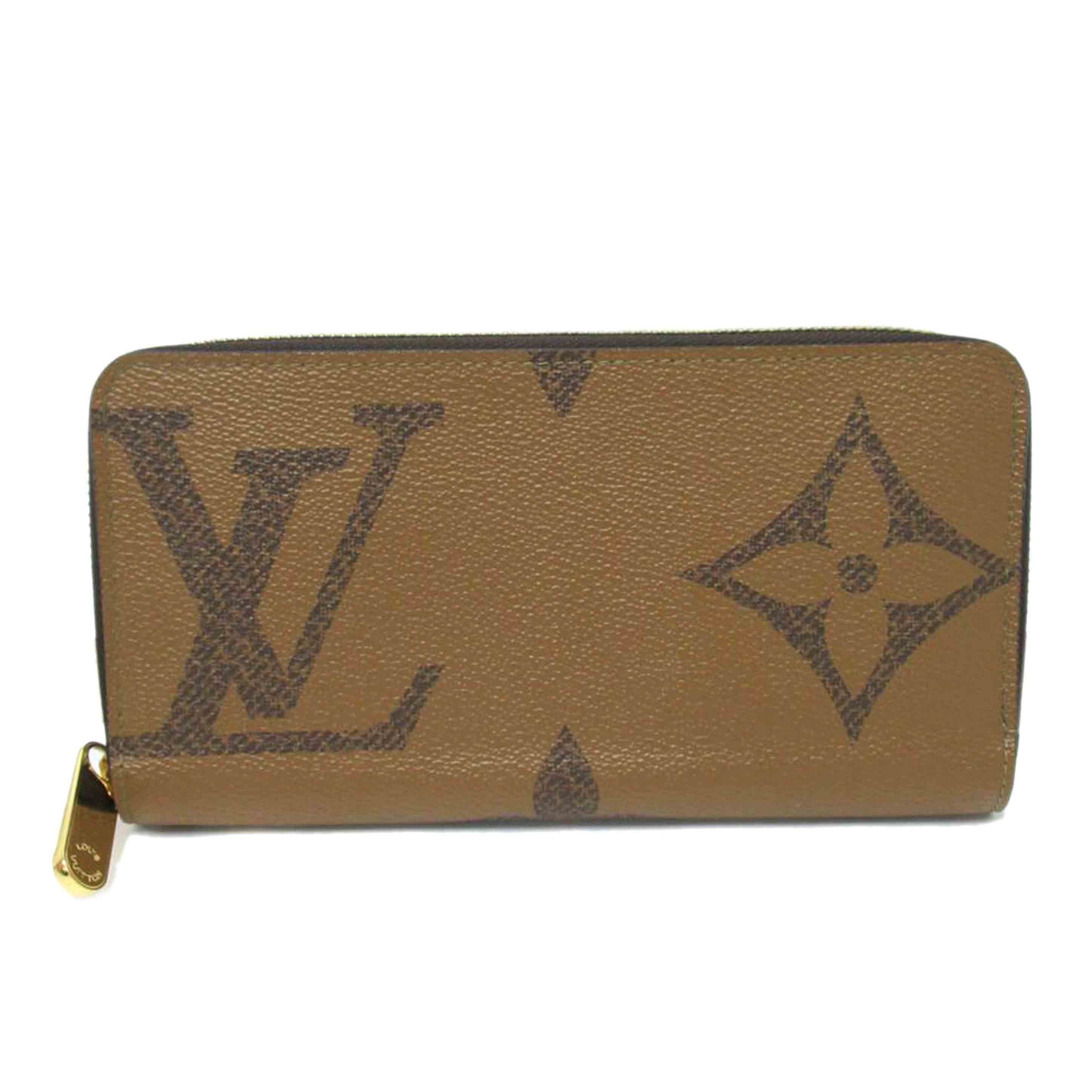 LV/ジッピーウォレット/モノグラム・ジャイアントリバース/M69353//LM2***/ABランク/63