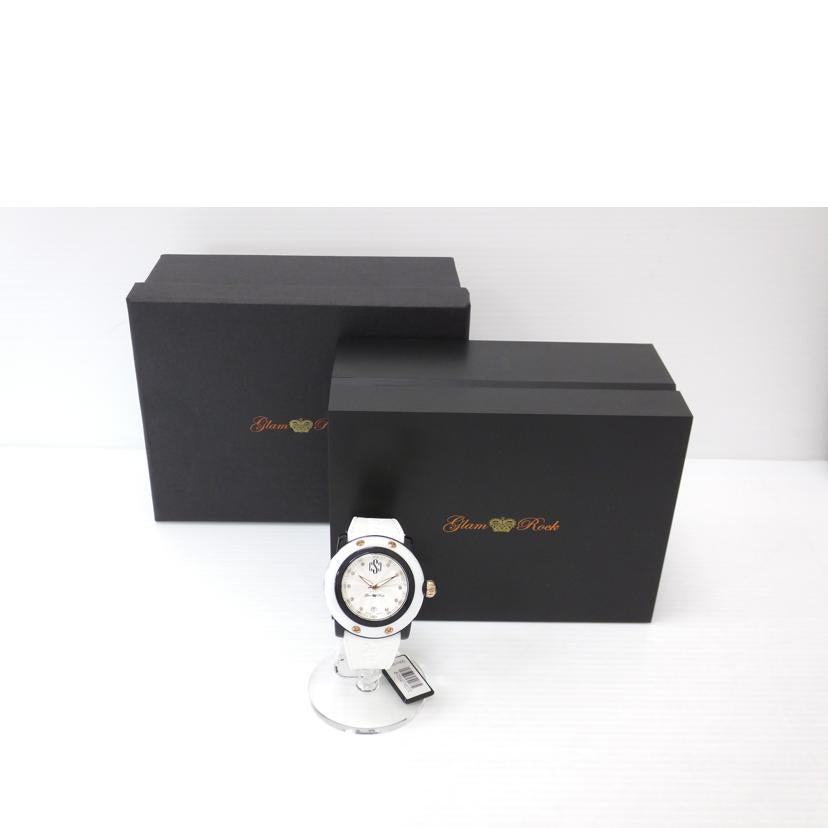 GlamRock グラムロック/M BEACH/デイト/メンズクォーツ/GR61000//ABランク/88