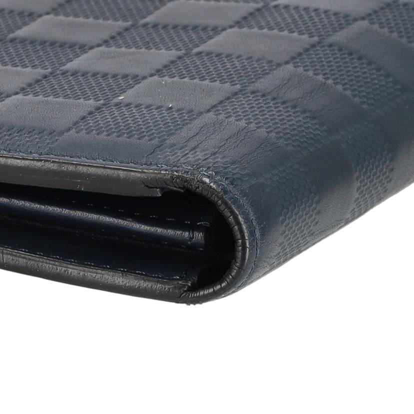 LV/ポルトフォイユ・ブラザ/ダミエ・アンフィニ/N63319//CA1***/ABランク/78