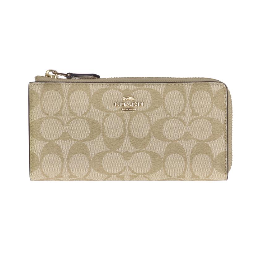 COACH コーチ/シグネチャーL字ファスナー長財布/F39673//J19**/ABランク/93