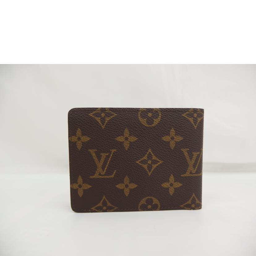 LV ヴィトン/モノグラム/ポルトフォイユミュルティプル/M60895//390***/ABランク/82