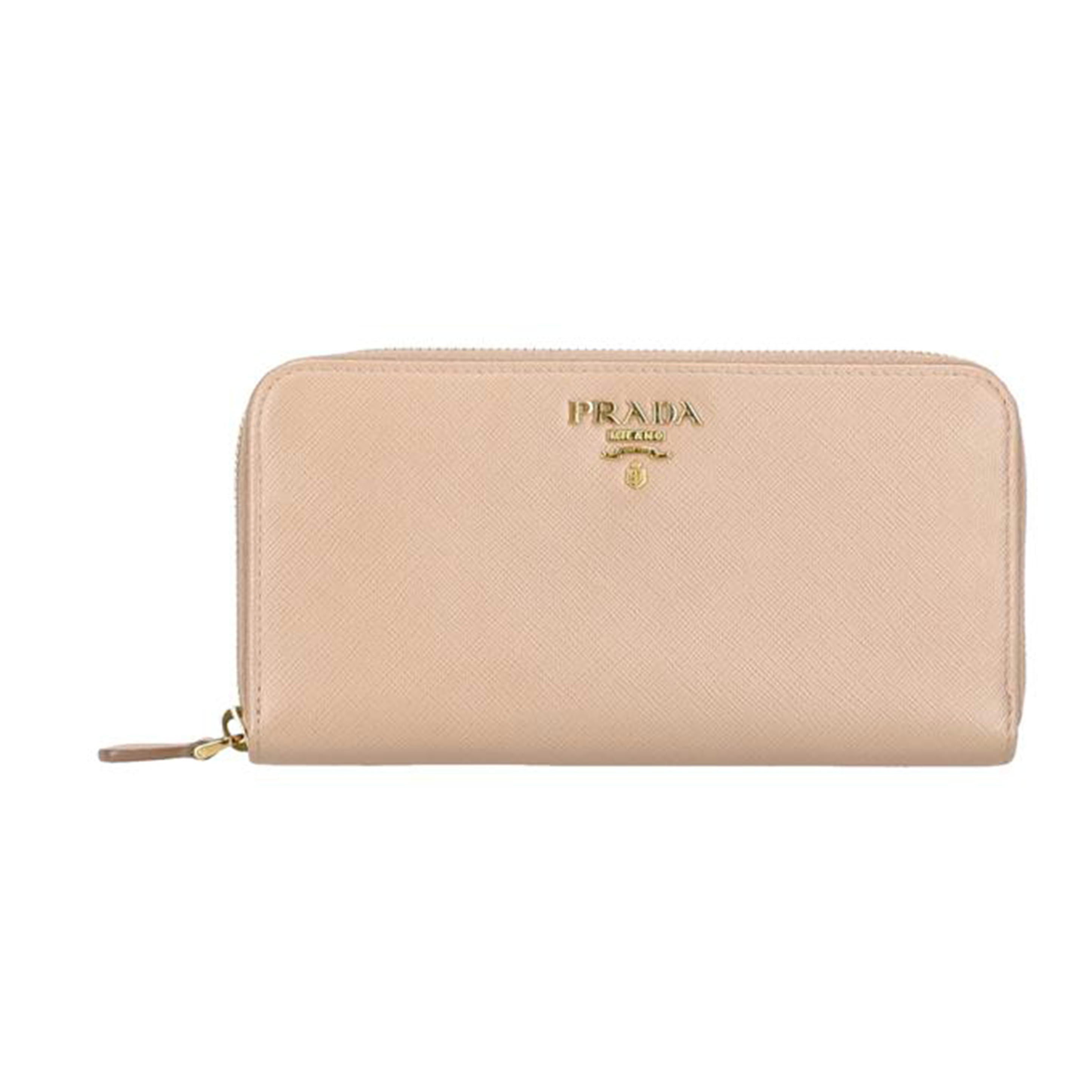PRADA /サフィアーノジップアラウンドウォレット/1ML506//230**/ABランク/78
