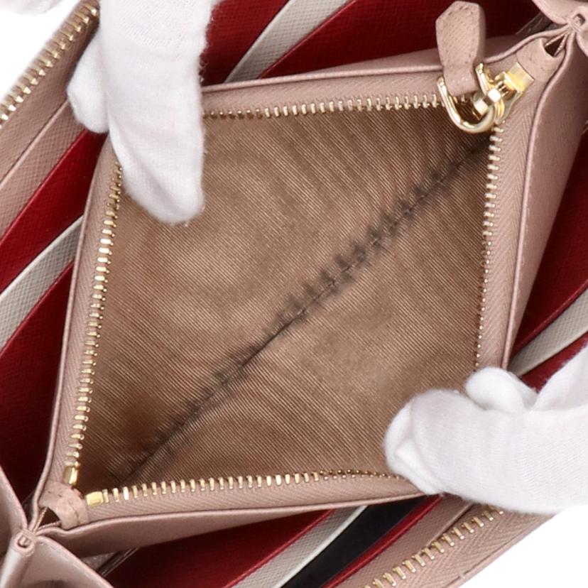 PRADA /サフィアーノジップアラウンドウォレット/1ML506//230**/ABランク/78