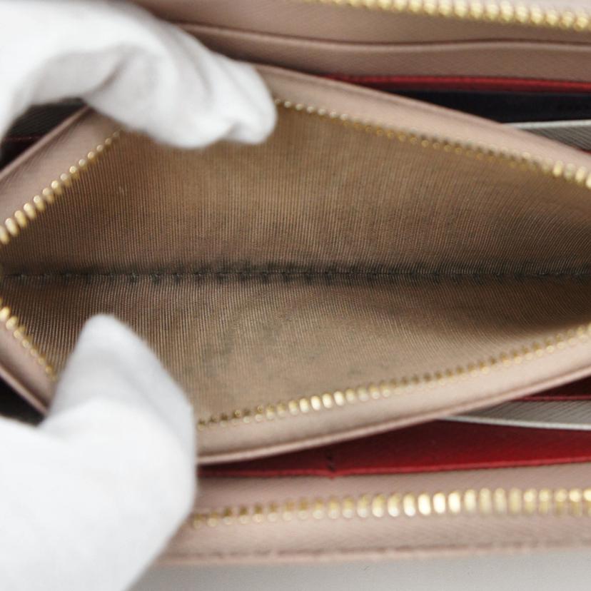 PRADA /サフィアーノジップアラウンドウォレット/1ML506//230**/ABランク/78