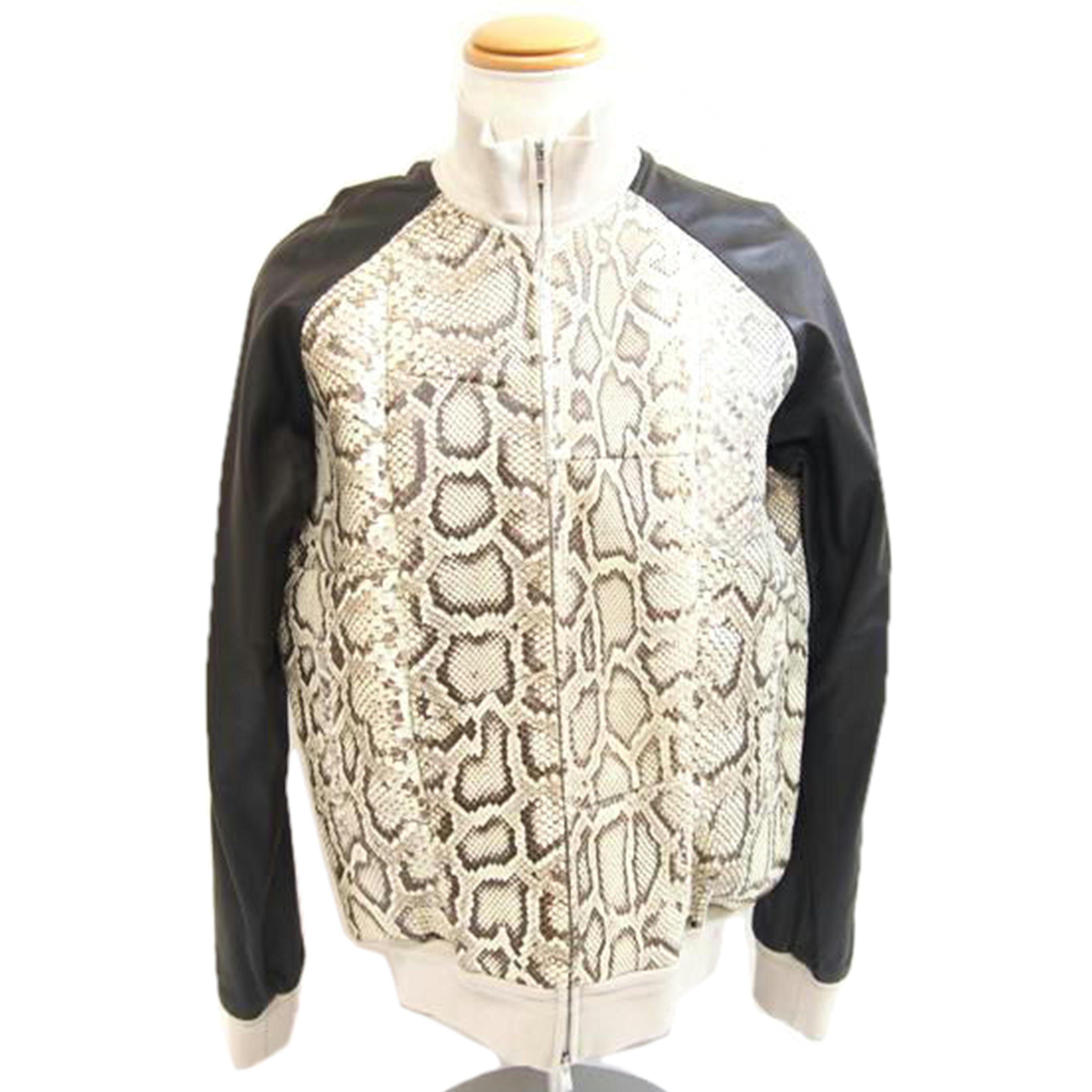 QUATTROCCHI クアトロッキ/パイソンレザートラックジャケット/23-18-1523-330//ABランク/71