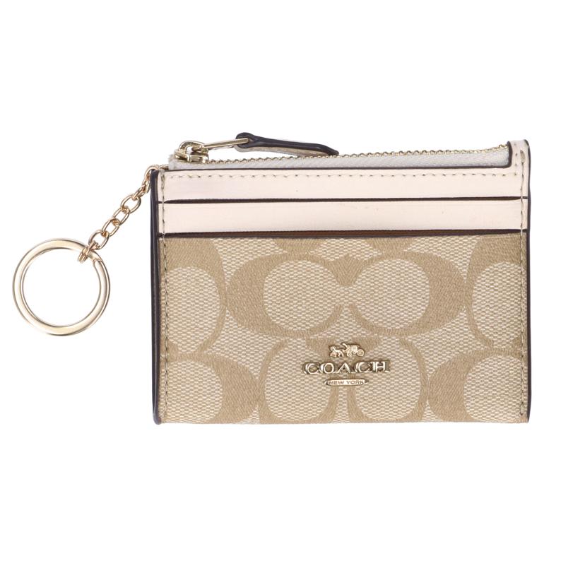 COACH コーチ/シグネチャー小銭入れパスケース/88208//B20**/ABランク/93