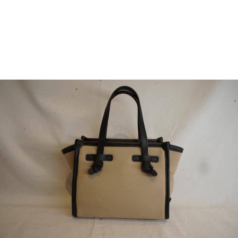 GIANNI CHIARINI/イタリア製キャンバスミニ2WAY//Aランク/92