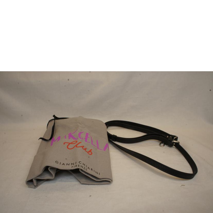 GIANNI CHIARINI/イタリア製キャンバスミニ2WAY//Aランク/92
