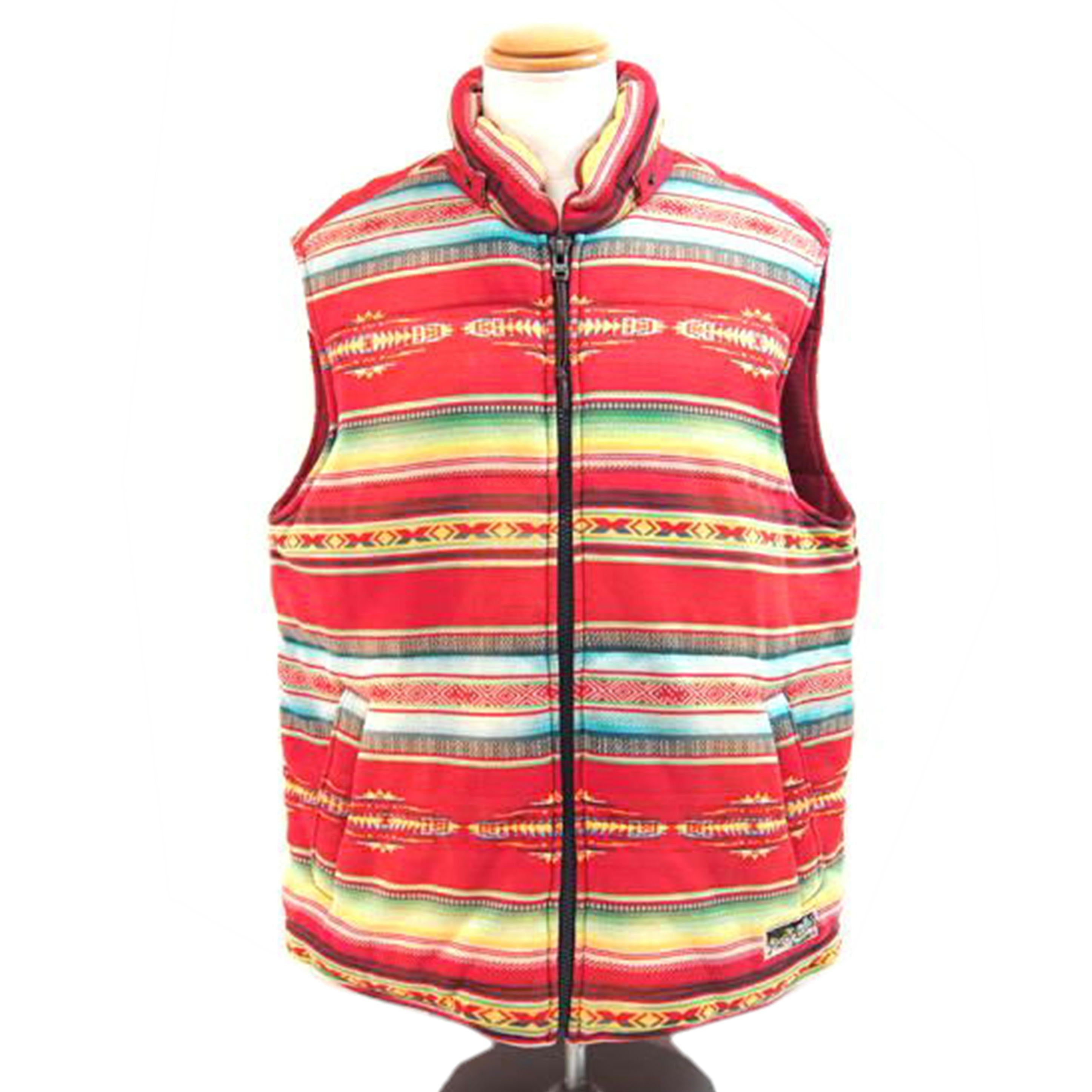 Ralph Lauren ラルフローレン/ネイティブボーダー中綿ベスト//Bランク/71