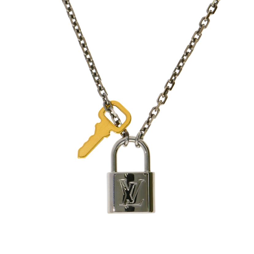 LV ルイヴィトン/バレンタイン パドロックネックレス/MO1149//DI0***/Bランク/06