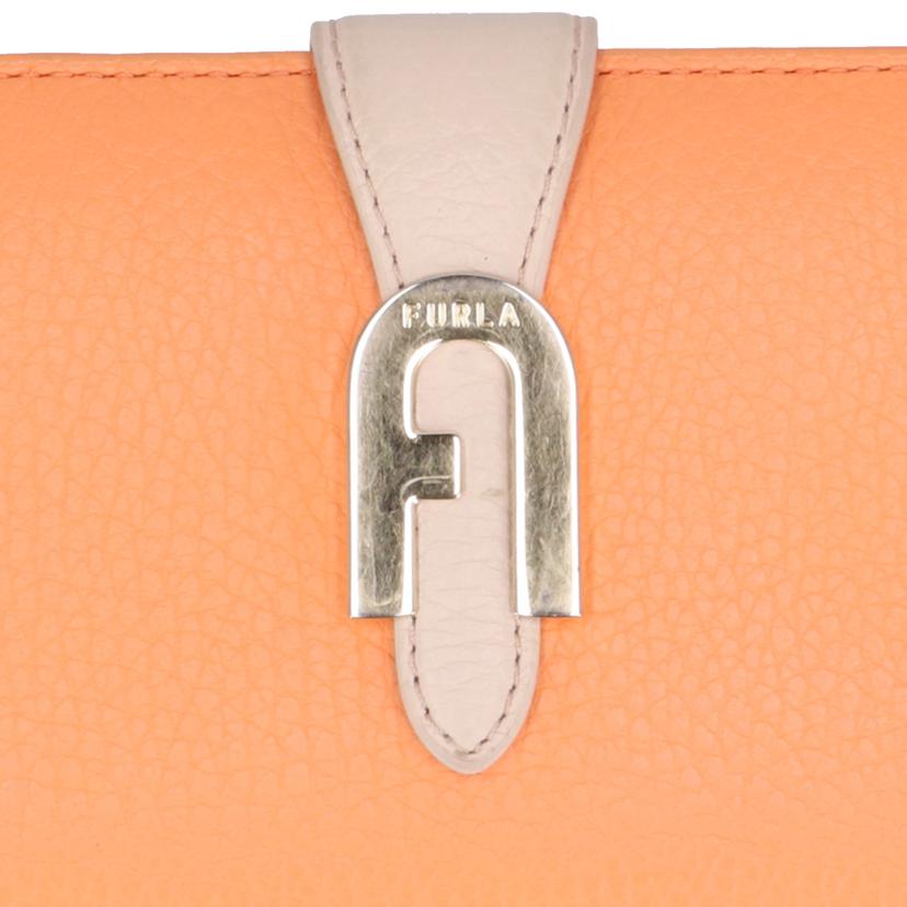 FURLA フルラ/FURLA/バイカラー長財布/オレンジ/WP00022//129********/ABランク/06