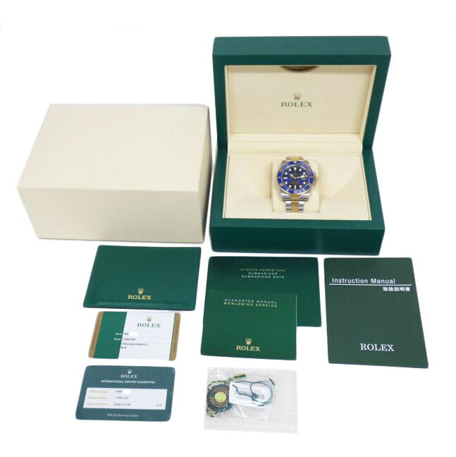 ROLEX ロレックス/サブマリーナデイト/コンビ/青文字盤/116613LB//F86*****/ABランク/64