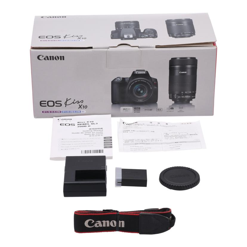 Canon キヤノン /デジタル一眼 ダブルズームキット/EOS Kiss X10 ダブルズームキット//021070016284/Bランク/22