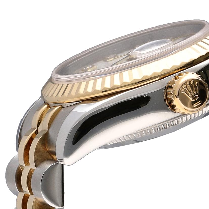 ROLEX ロレックス/デイトジャスト10Pコンピュータ/YG×SS/レディース/自動巻/179173G//F60**********/Aランク/75