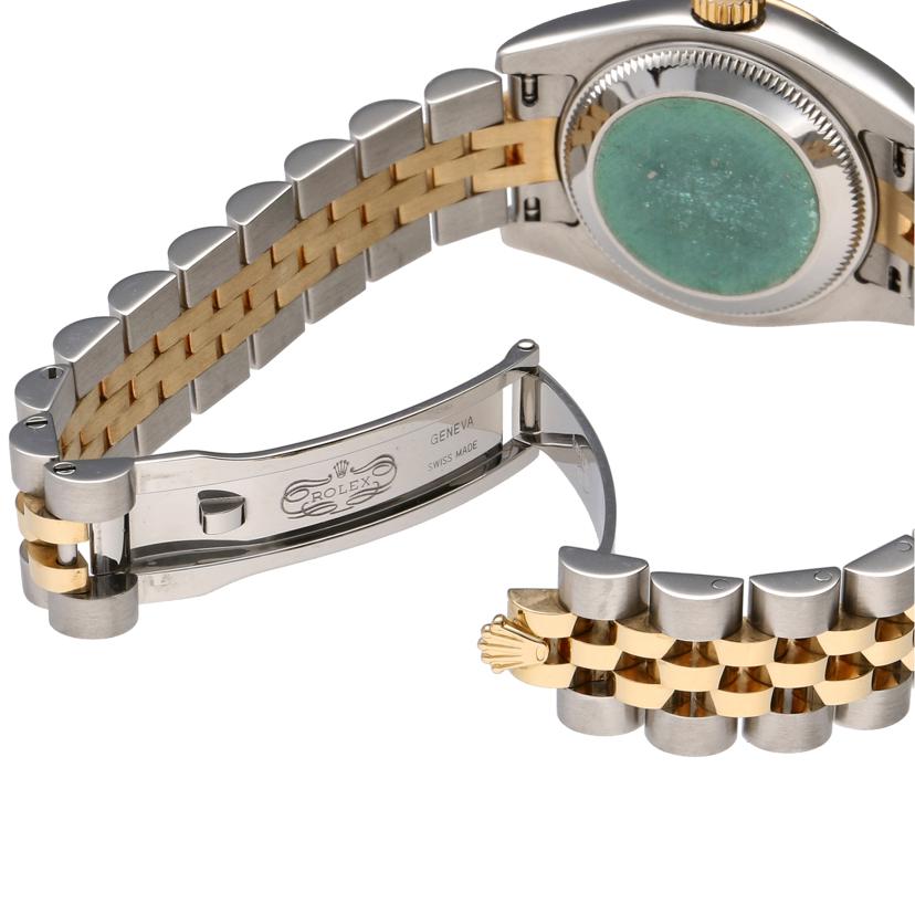 ROLEX ロレックス/デイトジャスト10Pコンピュータ/YG×SS/レディース/自動巻/179173G//F60**********/Aランク/75