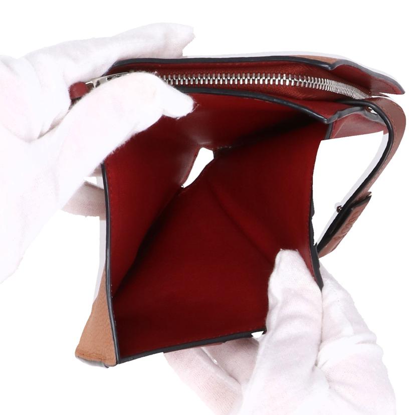 LOEWE ロエベ/コンパクトジップ二つ折り財布//ABランク/75