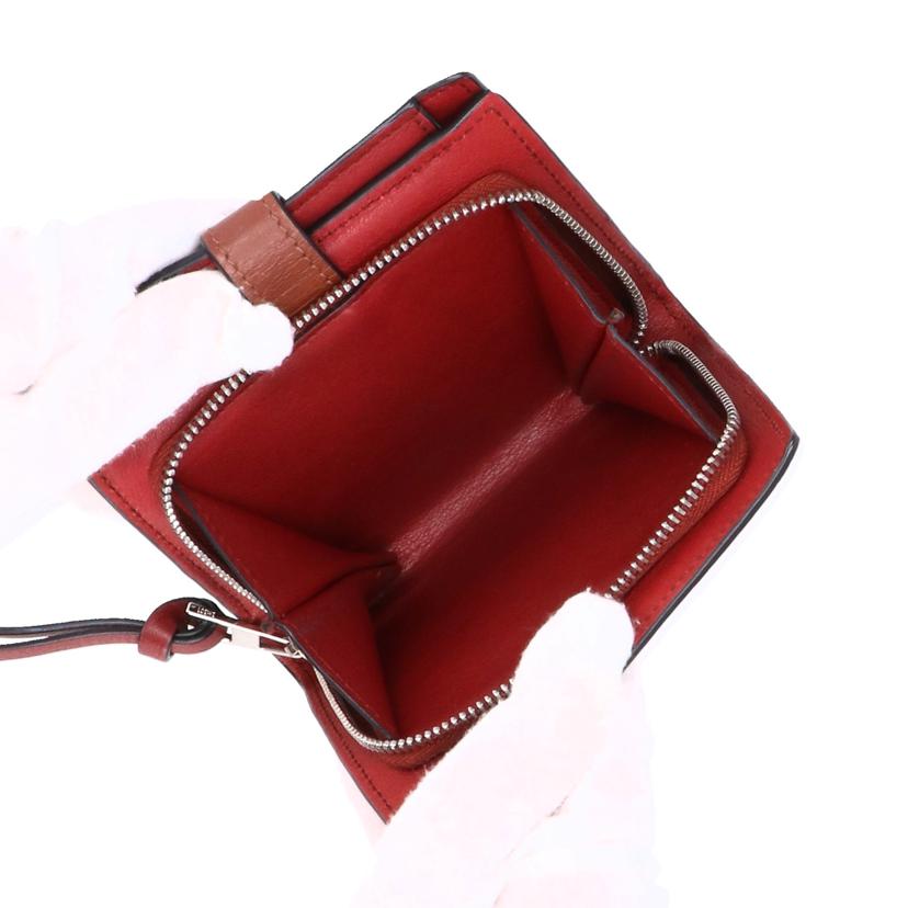 LOEWE ロエベ/コンパクトジップ二つ折り財布//ABランク/75